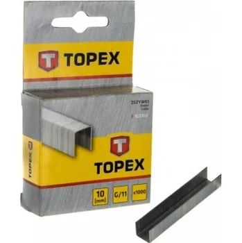 Nářadí pro automobil Sponky typ G 1,2mm - 10mm 1000ks Topex 41e410 Topex 07331