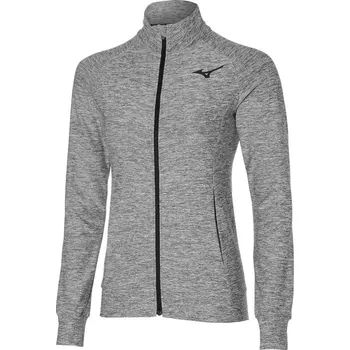 Běžecké oblečení MIZUNO Training Jacket / Gray melange Velikost: XS