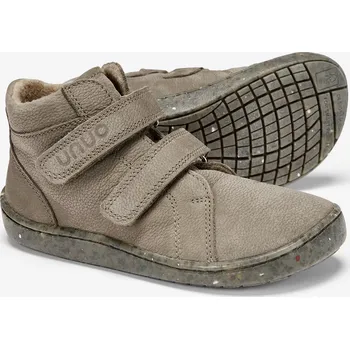 Dívčí tenisky Dětské kotníkové barefoot boty, Khaki Velikost: 33