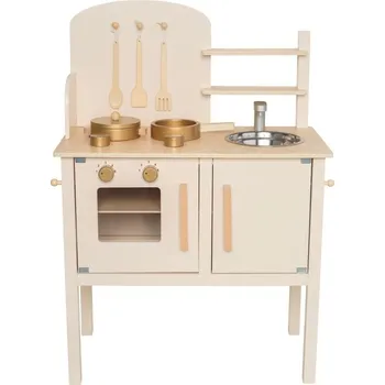 Dětská kuchyňka JABADABADO Kuchyňka přírodní