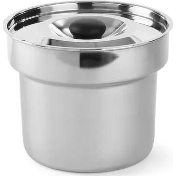 Bemar vložka, HENDI, bain-marie nádoba 4,2 l, 4L, ⌀215x(H)177mm, Kulatý