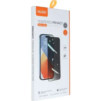 VEASON 6D PRO Full Glue PRIVACY tvrzené sklo Apple iPhone 11 PRO MAX / iPhone Xs MAX