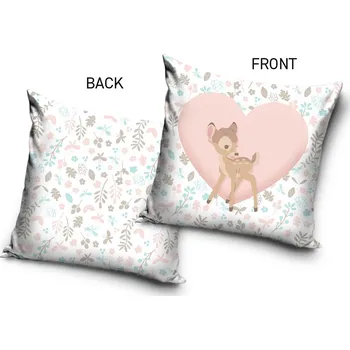 Dekorativní polštářek Carbotex Dětský polštářek Bambi malý Srneček