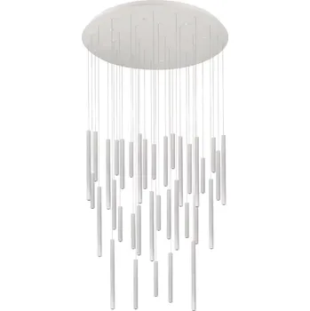 Moderní lustr Ilios 36 stmívatelný bílá