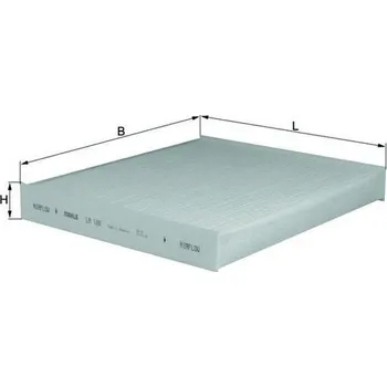 Kabinový filtr Filtr, vzduch v interiéru KNECHT LA 189