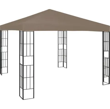 Zahradní stan vidaXL Altán 3 x 3 m [47984] Barva: taupe