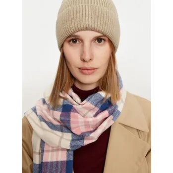 Čepice Sada čepice a šál Pieces Janna 17153149 Béžová OS