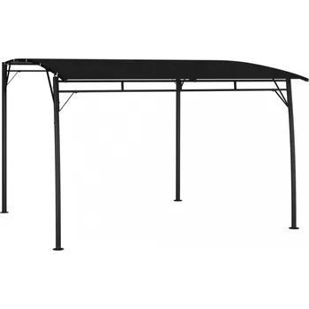 Slunečník vidaXL Marketos Zahradní markýza proti slunci 3 x 3 x 2,55 m antracitová