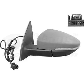 Auto zrcátko Vnější zpětné zrcátko VAN WEZEL 5891817