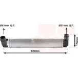 chladič turba VAN WEZEL 43004413