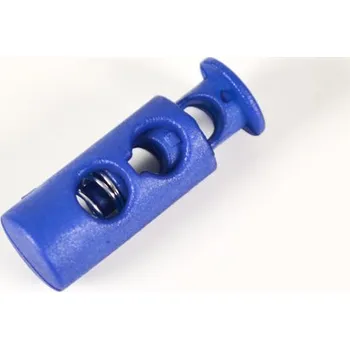 Plastová brzdička 5 mm tmavě modrá - balení 10 ks