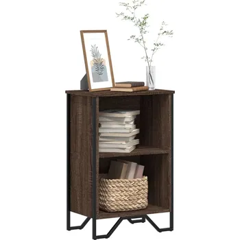 Obývací pokoj Regál, hnědý dub, 50x31x74,5 cm, dřevotříska