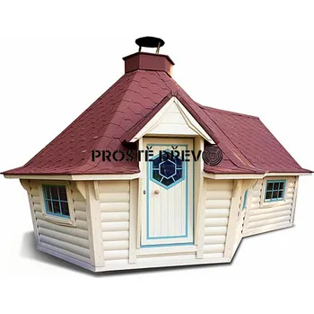 Zahradní domek Nordic wood Zahradní grilovací domek Idunn 9,2 Plus Exclusive