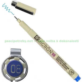 sakura xsdk0836 Technické pero Pigma Micron 08/0.5 mm - Modré