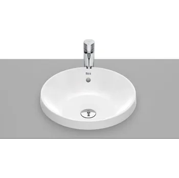 Umyvadlo Roca Gap umyvadlo 39x39 cm kulatý zápustný bílá A3270Y3000