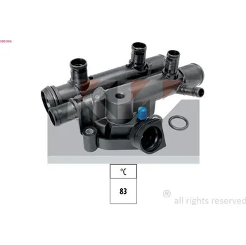Těsnění motoru Termostat, chladivo KW 580 666