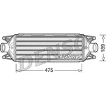 chladič turba DENSO DIT12002