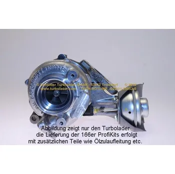 Turbodmychadlo Dmychadlo, plnění SCHLÜTTER TURBOLADER 166-01035