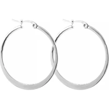 Náušnice BRUNOshop.cz Náušnice ploché kruhy 2,5 cm