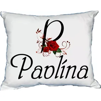 Dekorativní polštářek Moon River PAVLÍNA polštář s dámským jménem 30x40 cm