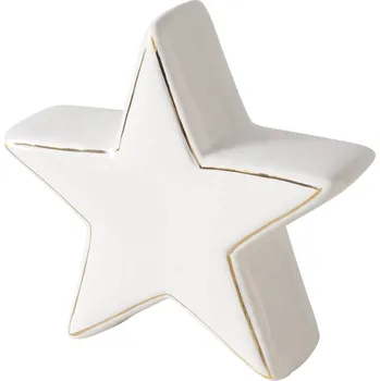 Keramický dřez Boltze Home Dekorační figurka hvězdy z přirozeného kamene VILLE, 13 cm