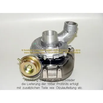 Turbodmychadlo Dmychadlo, plnění SCHLÜTTER TURBOLADER 166-02040