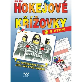 Kniha Hokejové křížovky s vtipy -