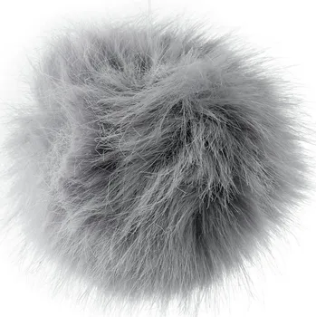 Kožešinová bambule s poutkem Ø11 cm