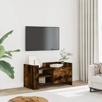 Obývací pokoj vidaXL TV skříňka 80 x 35 x 40 cm kompozitní dřevo [848370] Barva: kouřový dub
