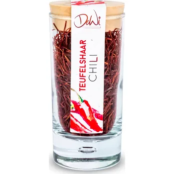 Koření DelikatessenWinkel Ďábelská chilli vlákna ve skleničce - 10g