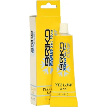 Lyžařský vosk MAPLUS K85 Yellow, +5°C ař -1°C, 60 g, klistr
