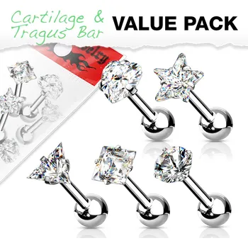 Náušnice Balení kusových náušnic VJ-019