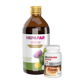 Doplněk stravy Sada na očistu střev a hubnutí – detoxikace těla, obnovení střev a rychlé hubnutí