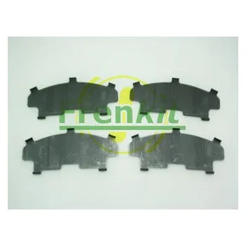 Brzdový komplet Protihluková folie, brzdové oblożení (posunovací deska) FRENKIT 940128