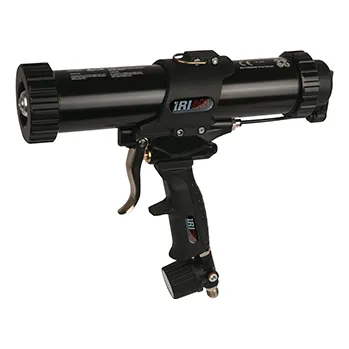 Vytlačovací pistole Aplikační vzduchová pistole KB400, kartuše 310ml, salám 400ml IRION