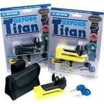 Zámek kotoučové brzdy Titan, OXFORD (chrom)