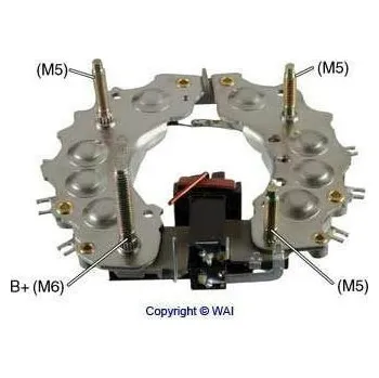 Alternátor Diodový blok alternátoru Denso 100211-0530