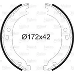 Sada brzdových čelistí, parkovací brzda VALEO 564171