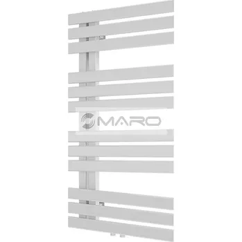 Radiátor Smart30 Maya Radiátor designový P se středovým připojením 972 x 500 mm, 395 W, bílý, RMA P-0972500-SM01