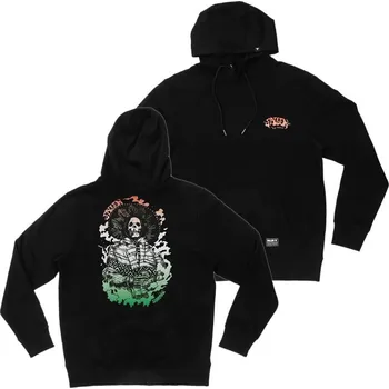 Pánská mikina FALLEN mikina - Ranchero Hoodie Black/Green/White/Red (Tommy Sandoval) (BLACK GREEN WHITE RE) veliko