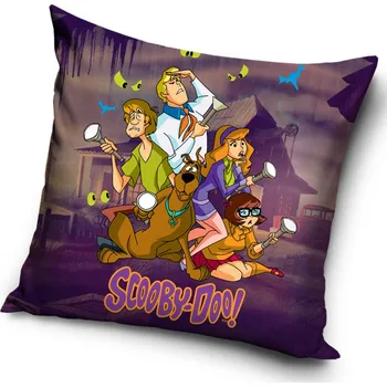 Bytový textil Carbotex Dětský polštářek Scooby Doo Noční výprava