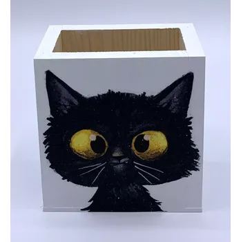 Stojánek na vařečky Tužkovník, vařečkovník (stojánek na tužky, štětečky) BE different (Dárky s kočkami, kočka)