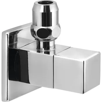 Rohový ventil hranatý, 1/2"x3/8", chrom SL111