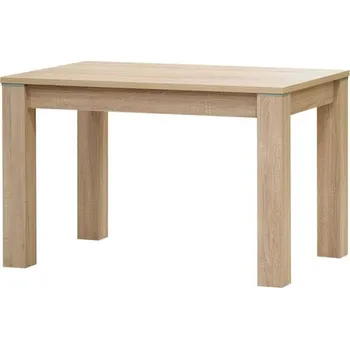 Jídelní stůl Pevný jídelní stůl Peru 80x80 Bílá Doprava ZDARMA.