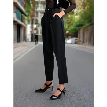 Dámské kalhoty Sinsay - Kalhoty - černá - 683BA-99X - 683BA-99X-XS-2