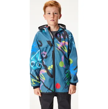 Chlapecká bunda Dětská softshellová bunda s fleecem Basic, Kobaltová, Fantazie Velikost: 116/122
