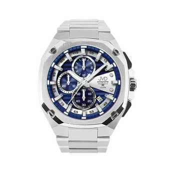 Hodinky JVD Pánské ocelové vodotěsné ocelové hodinky - chronograf JVD JE1015.3 ( )