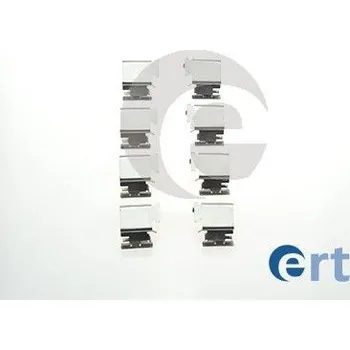 Přislušenství brzdového systému Sada příslušenství, obložení kotoučové brzdy ERT 420008