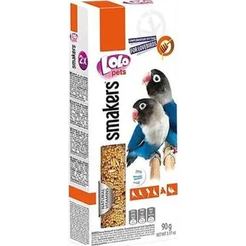 Pro ptáka LOLO SMAKERS 2 klasy medové pro agapornisy 90 g
