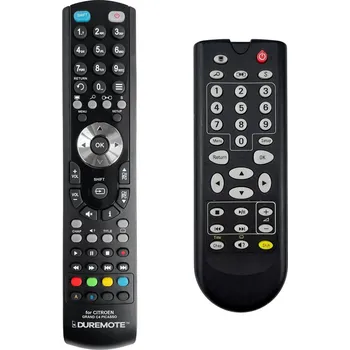 Dálkový ovladač CITROËN Grand C4 Picasso CAR DVD player, RC0897/00B - dálkový ovladač duplikát